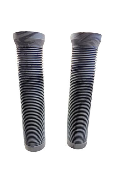 Mtb Bmx Dirt jump Freeride Elcik Silikon Bisiklet Elcik Kaymaz Yapı 160 mm Bisiklet Elciği Gri