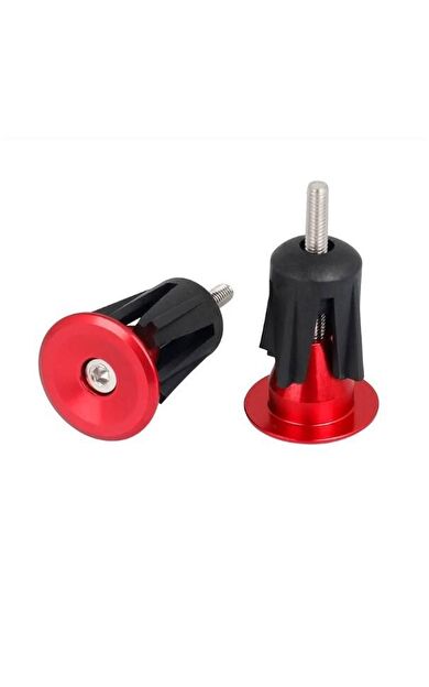 İmpact Alüminyum Vidalı Bisiklet Gidon Tıpası - HD-B11 Kırmızı