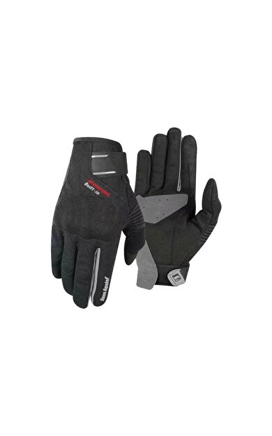 One's Again MG12 Built-İn Korumalı Uzun Parmaklı Motosiklet Eldiveni Gri 2XL Beden