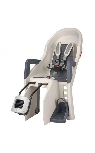 Polisport Guppy Maxi Plus FF Arka Çocuk Taşıyıcı Bagaj Üstü Premium Çocuk Taşıyıcı Koltuk Krem