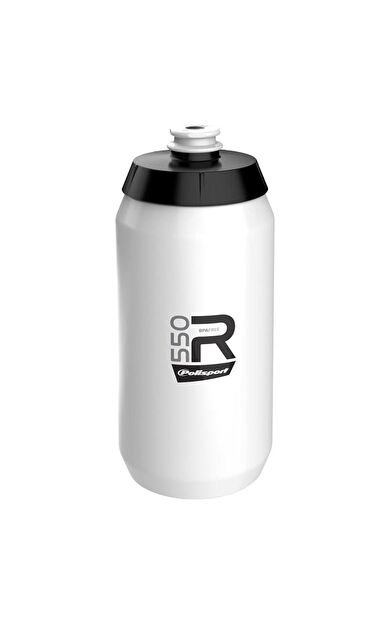 Polisport R550 Bisiklet Matara - Suluk 550ML - Bisiklet Matarası Beyaz