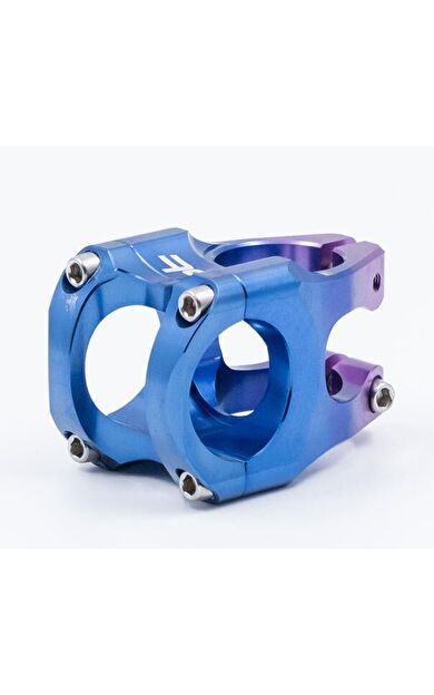 Raptor AS-07 Alümınyum Gidon Boğazı 31,8 mm Bisiklet Gidon Boğazı Mor Mavi Renk