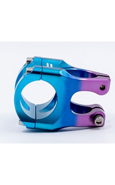 Raptor AS-07 Alümınyum Gidon Boğazı 31,8 mm Bisiklet Gidon Boğazı Bordo Mavi Renk