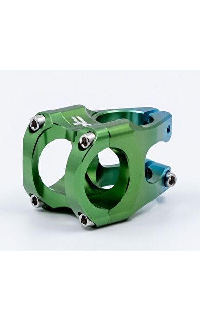 Raptor AS-07 Alümınyum Gidon Boğazı 31,8 mm Bisiklet Gidon Boğazı Mavi Yeşil Renk