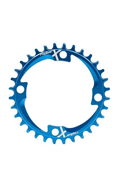 Raptor AS320 34T Bisiklet Aynakol Dişlisi Mtb Tek Yaprak Aynakol Dişli Yaprağı Mavi Renk