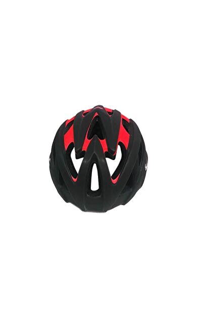 Raptor Kask MV29 Arka Led Lambalı Fileli MTB Bisiklet Kaskı M Beden Siyah Kırmızı
