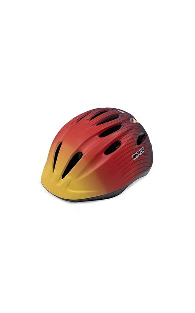 Raptor Çocuk Bisiklet Kaskı HB63 MTB Bisiklet Kaskı Turuncu Renk Sunset Bisiklet Scooter Kaskı M Beden