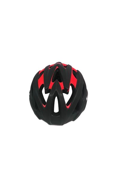 Raptor Kask MV29 Arka Led Lambalı Fileli MTB Bisiklet Kaskı Large Beden Siyah Kırmızı