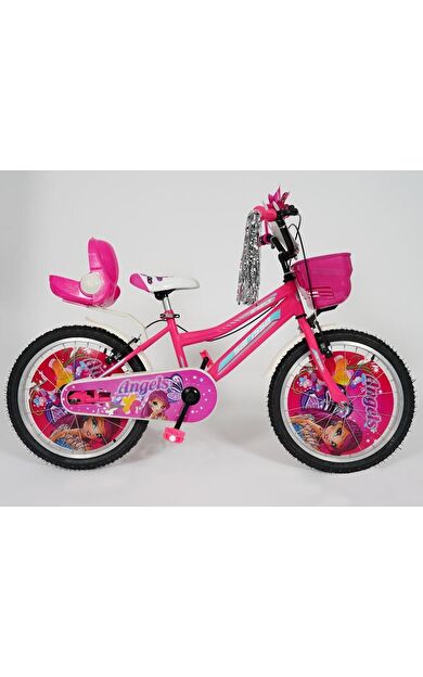 Sarissa Angels 20 Jant 7 ve 10 Yaş Çocuk Bisikleti Yeni Sezon Full Aksesuarlı Pembe