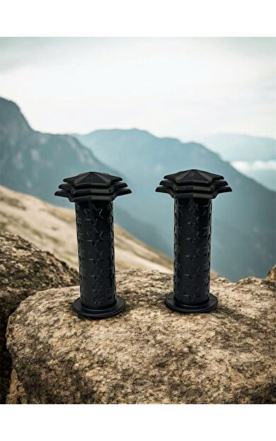 Sarissa Çocuk Bisikleti Elcik PVC Yıldız Desenli Siyah Renk