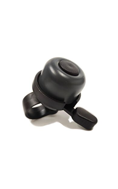 Sarissa Çocuk Bisikleti Zil 1. Kalite Plastik Gövde Metal Çan Siyah