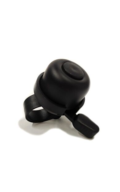 Sarissa Çocuk Bisikleti Zil 1. Kalite Plastik Gövde Metal Çan Siyah Mat Siyah