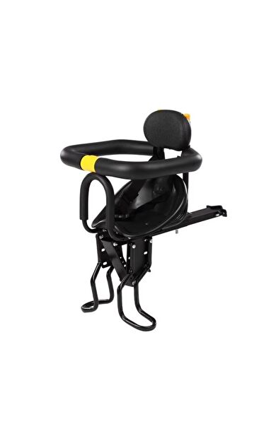 Sarissa Elektrikli Bisiklet Uyumlu Emniyet Kemerli Çocuk Taşıyıcı Kadro Bağlantılı Çocuk Koltuğu