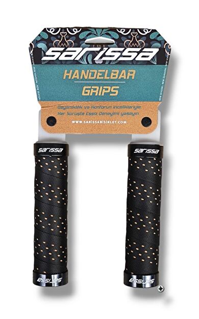 SARİSSA Jelli Elcik Destekli Yapı Kolay Kavrama Kaymaz Bisiklet Elciği Turuncu