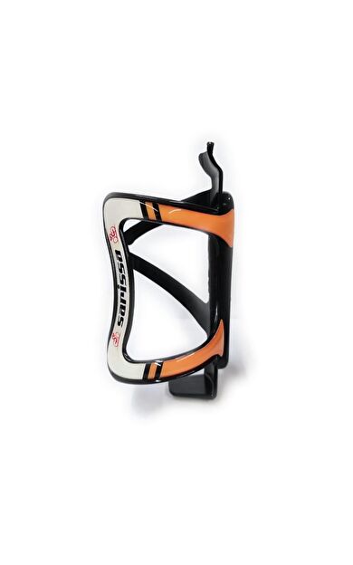 Sarissa Matara Tutucu Plastik Esnek Bisiklet Matara Kafesi Turuncu