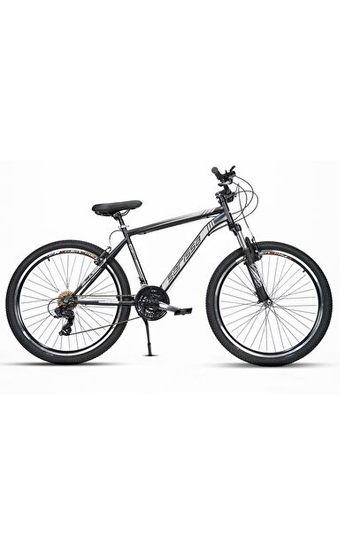 Sarissa Moon 26" Jant MTB Ön Amortisörlü Shimano 21 Vites Wake Gidon V Fren Dağ Bisikleti Siyah Gri