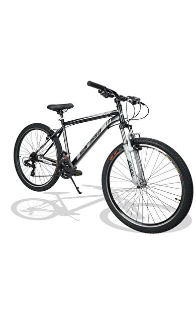 Sarissa Moon 27,5" Jant MTB Ön Amortisörlü Shimano 21 Vites V Fren Wake Gidon Dağ Bisiklet Siyah Gri