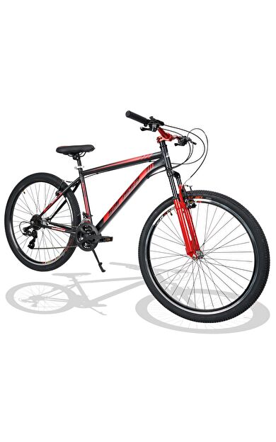 Sarissa Moon 27,5" Jant MTB Ön Amortisörlü Shimano 21 Vites V Fren Dağ Bisikleti Siyah Kırmızı