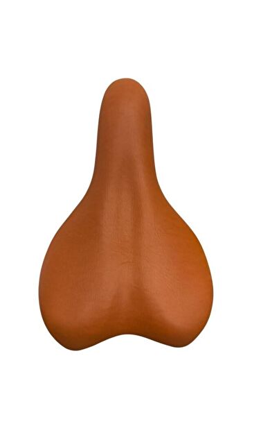 Sarissa Vintage Retro Kahverengi Çocuk Bisikleti Selesi 16-20 Jant Uyumlu Çocuk Bisiklet Koltuğu