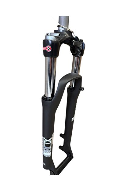 SR Suntour Xcm30 29"Jant Gidondan Kilitlenebilir Bisiklet Maşası Mat Siyah 1-1/8 QR Maşa Disk Fren