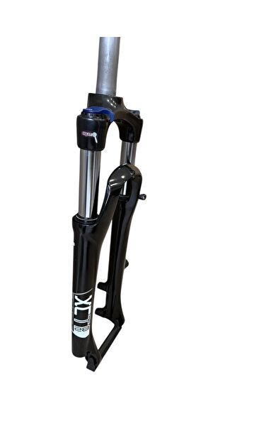 Sr Suntour XCT 26" Jant Kilitlenebilir Bisiklet Maşası 1-1/8 QR Amortisörlü Maşa Disk Fren Siyah