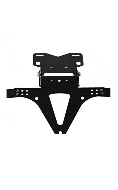 Tex 2311 Lüx Universal Katlanabilir Metal Motosiklet Plakalık Sinyal Bağlantılı