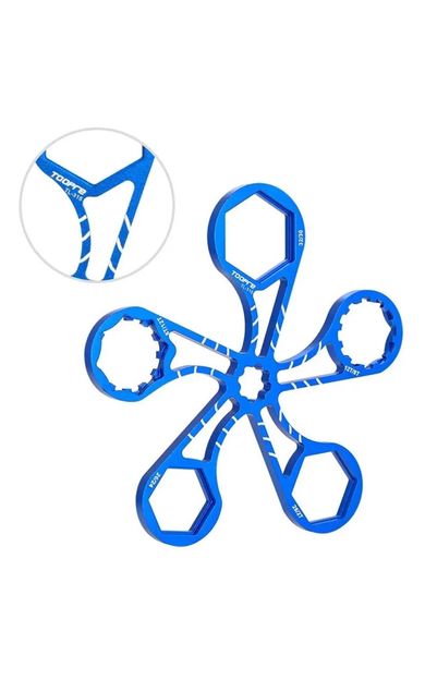 TOOPRE Maşa Anahtarı TL-315 SR Suntour XCR/XCT/XCM MTB Bisiklet Ön Çatal Kapağı Çok Amaçlı Anahtarı