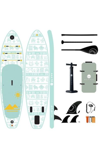 ULTTY Sup Paddle Board Seti (Şişme Paddle Board + Kürek + Pompa) Sup Board/Stand Up Paddle 335-84-15