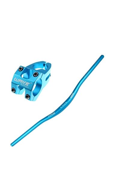 Wake 78cm Gidon+gidon Boğazı Takım (mavi) Waketakım renkli gidon