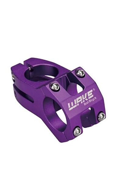 Wake Mor Bisiklet Kısa Gidon Boğazı 40mm Bisiklet Yedek Parça Aksesuarı