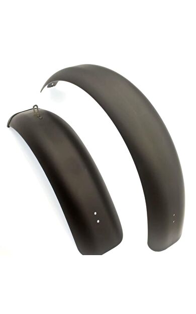 RKS-SKYJET Elektrikli Bisiklet Fat Bike 20 Jant Kalın Teker Bisiklet Çamurluğu Ön Arka set Metal