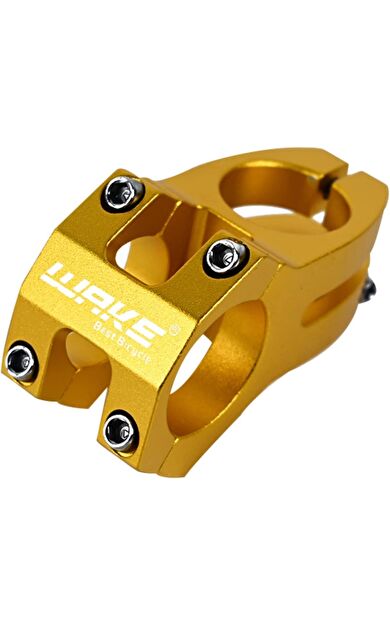 Wake Gold Bisiklet Kısa Gidon Boğazı 40mm Bisiklet Yedek Parça Aksesuarı