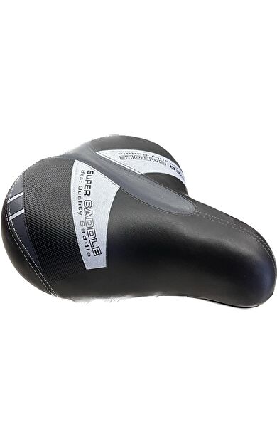 XBYC 319 Bisiklet Yaylı Geniş Deri Sele Yumuşak Ve Rahat Bisiklet Koltuğu