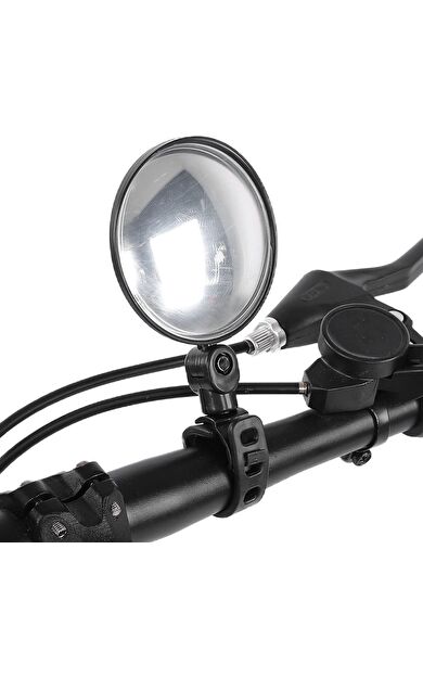 Xbyc 3011 Geniş Açılı Gidon Bağlantılı Ayna 360 Derece Dönen Vidalı Bisiklet Scooter Dikiz Aynası