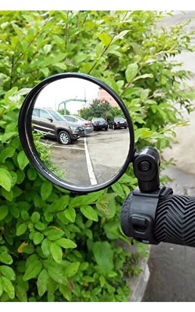 Xbyc 4016 Geniş Açılı Bisiklet Scooter Aynası Yuvarlak Geniş Açılı Dikiz Ayna