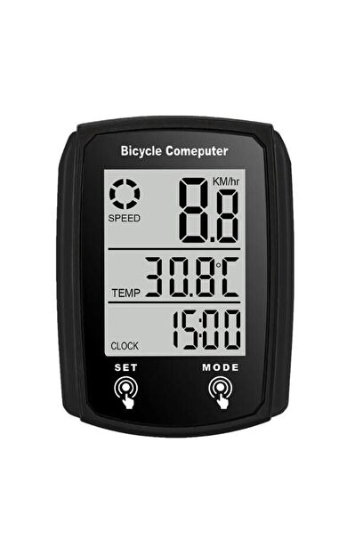 FORTE GT 6146 Kablolu Kilometre Saati Bisiklet Hız Ölçer Km Saati Yol Bilgisayarı