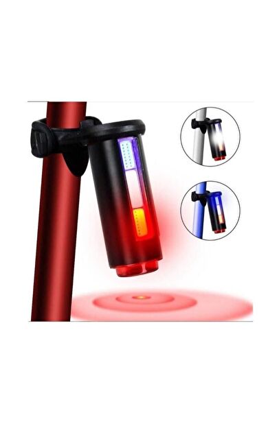 XBYC 6162 Cakar 360 derece 3 renk LED uyarı Arka ışığı BİSİKLET STOP
