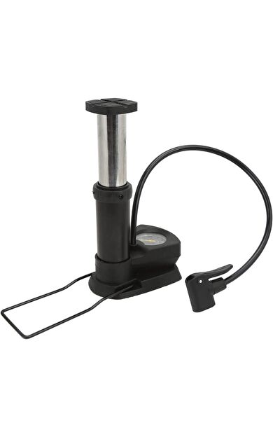 KNT Göstergeli Ayaklı Bisiklet Pompa Basketbol ​​Bisiklet Motosiklet Araba Pompası