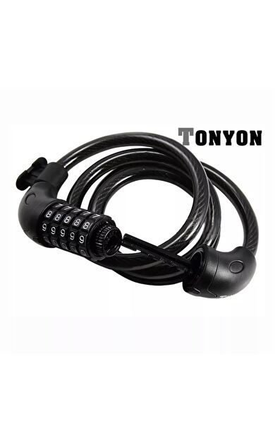 XBYC TY566 Spiral Kilit 10x1500 mm 5 kademeli Şifreli KİLİT