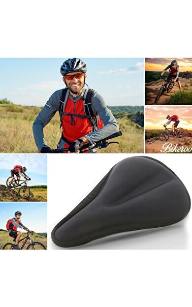 Bisiklet Ultra Yumuşak Dolgulu Jel Rahat Koltuk Sele Kılıfı