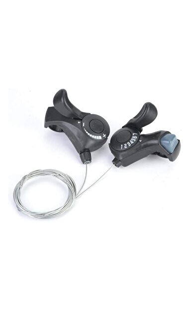 YD-KD-30  3X7 Vites Bisiklet İtmeli Sağ Sol Takım Vites Kolu SL-TX30-7 Vites Elektrikli Bisiklet Vites Kolu