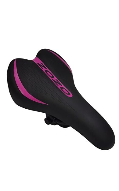 ZOZO Kelepçeli Bisiklet Selesi WL-5780 Yumuşak ve Konforlu Siyah Pembe Renk Bisiklet Koltuğu