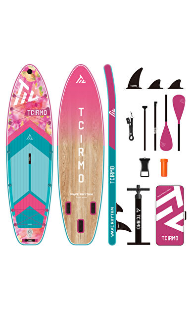 Wave Rhythm Pink Şişme Paddle Board SUP Seti 320x84x15 cm - Pembe