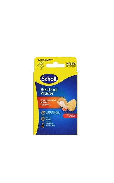 Scholl Nasır Sökücü Flaster 4'lü