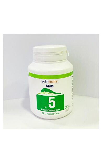Schüssler Tuzları No5 KaliumPhosporicumD6-400 Tablet-SKT:06/2029