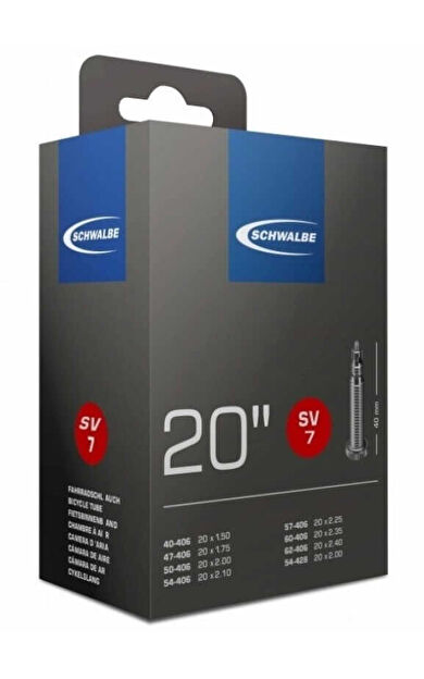 SCHWALBE 20x1.50-2.35 SV7 40MM PRESTA İÇ LASTİK