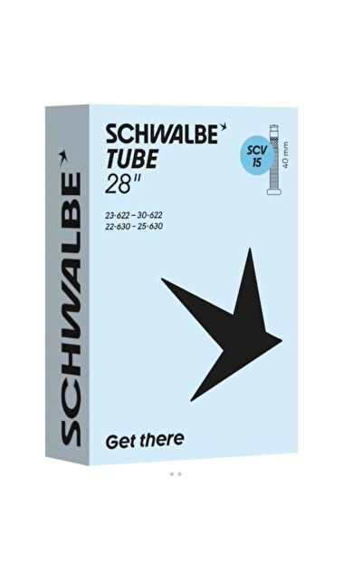 Schwalbe SCV15 Click Valf 60MM 28/700c İç Lastik 28 jant Yol Bisiklet İç Lastiği ince sibop