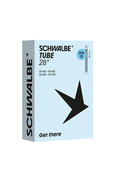 Schwalbe SCV15 Clik Valve Yeni Sistem Siboplu Yol Bisikleti İç Lastik 700x23-30C 60mm 10465134