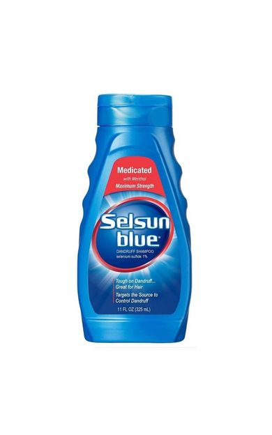 Selsun Blue Medicted with Mentol Shampoo / Kepeğe Karşı Şampuan 325ml