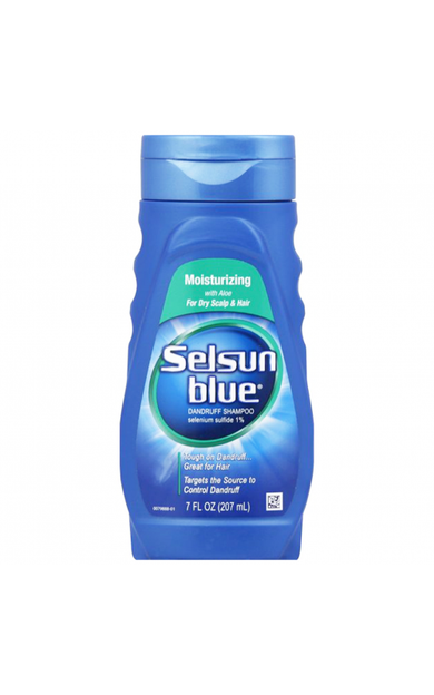 Selsun Blue Moisturizing With Aloe Shampoo, Selsun Blue Kepeğe Karşı Şampuan 207ml